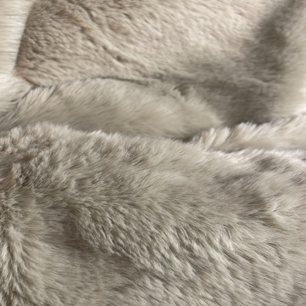 Oversized Teddy Coat in Sage Green - Picture 5 of 6
